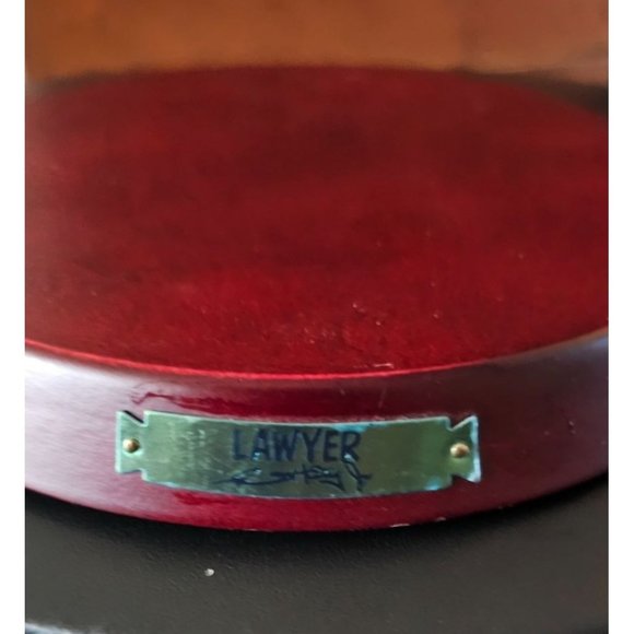 Emmet Kelly Jr: LAWYER 6.5" Figurine Round Base - Picture 2 of 2